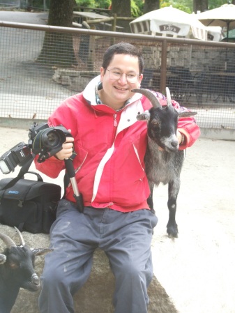 my goat friends at Southwick Animal Farm