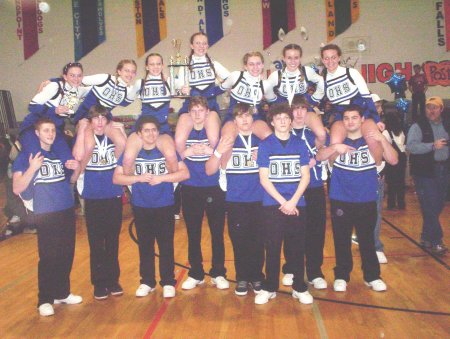 Orofino Cheerleaders 2006-2007