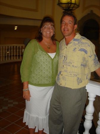 My wife Shelli and I in Mexico
