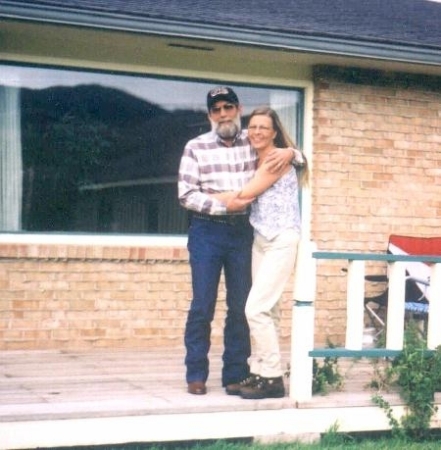 Wally and Sandy in Wyoming