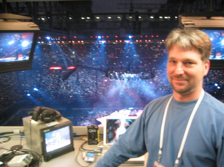 At Superbowl XL in Detroit, 2006