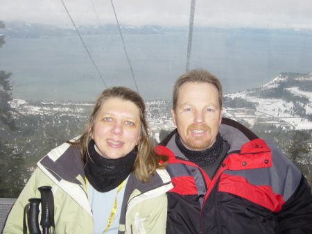 Skiing in Lake Tahoe, CA