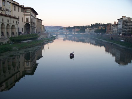 Sep 2007 Arno River Florence, Italy