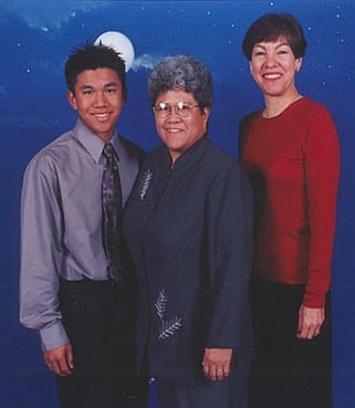 Mike, Laney & JoAnn on a Cruise