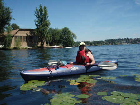 Kayaking near University of Washington