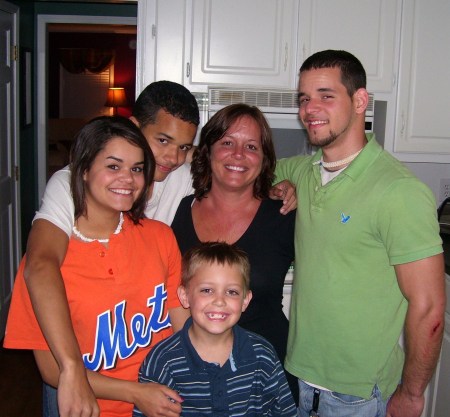 My foursome, Eric, Jessie, Joey & Cody!