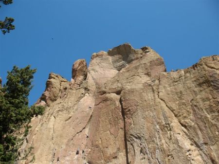 Smith Rock rock climbers