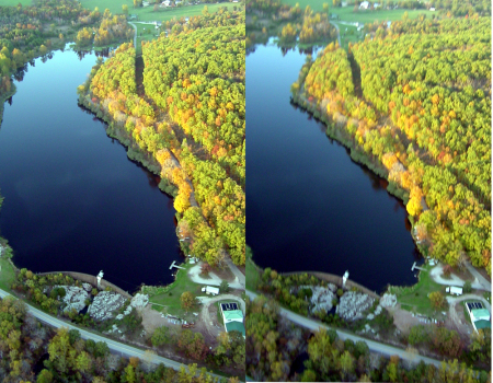 3D photo of Shepherd Mountain Lake