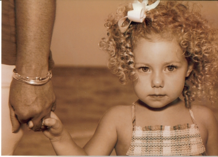 Aubree at the beach