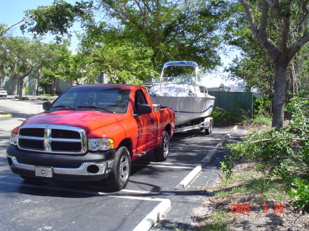 My other baby's!!!  Truck and boat