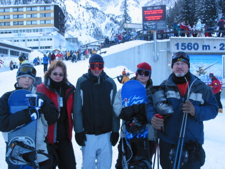 Skiing in Innsbrooke Austria - Feb 2004