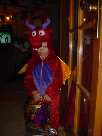 My son at halloween 2006