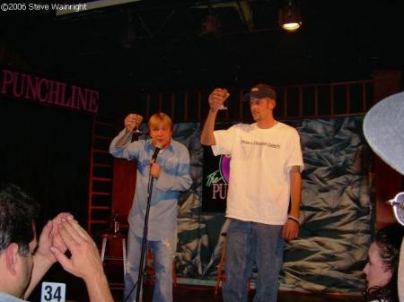 Steve & Comic Mike Speenberg at the Punchline in Atlanta, Ga 10/25/06
