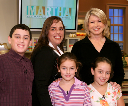 Our 15-minutes of fame on the Martha Stewart Show - Oct 2006