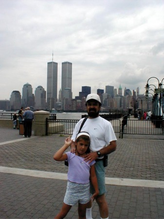 me and anna at twin towers