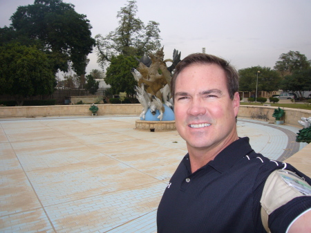 Embassy grounds in Baghdad, Jan 2007