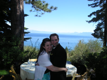 Meg and Tony Lake Tahoe