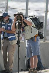 Photographer's hole at Laguna Seca