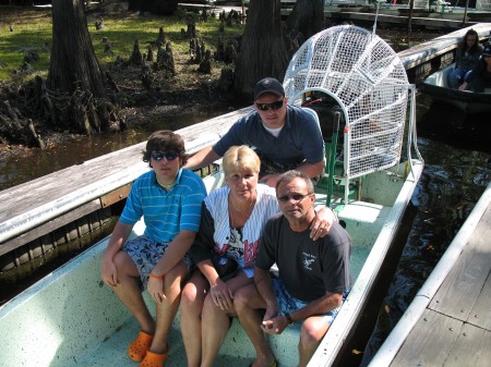 RIDING THROUGH THE EVERGLADES