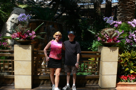 Hubby and I in Vegas