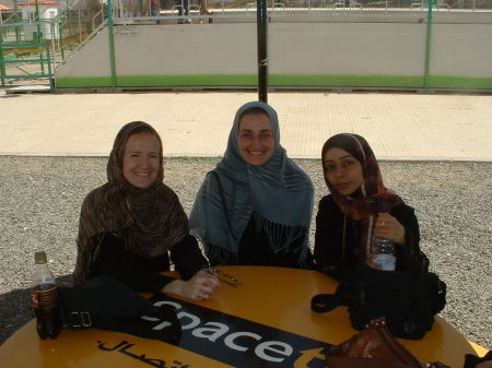 Me w/my Aussie roommate & a friend from work (March '07)