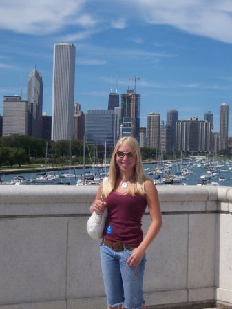 Kassy while on a visit to Chicago