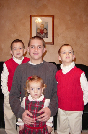 Our children Kyle, Anthony, Vinny & Gianna