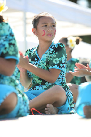 My daughtrer Steffany age 11 at the Islander Festival 2006