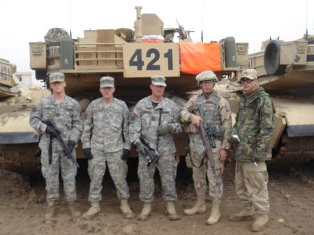 me and some of my guys in Iraq