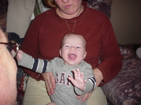 Grandson Tyler and Mama