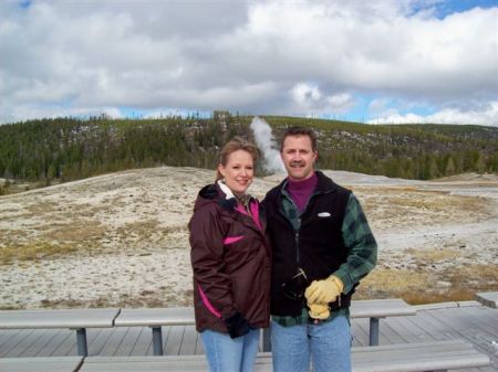 Yellowstone in October...brrrrr!