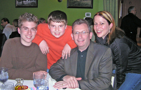 Bob's birthday dinner, March 2008