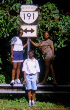 Me and my girl, Wanda and our mascot(middle) in Puerto Rico