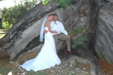 My new Hubby and I - Jamaica 2007