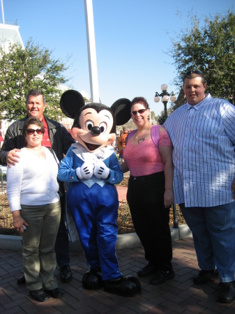 OUR FAMILY AT DISNEYLAND