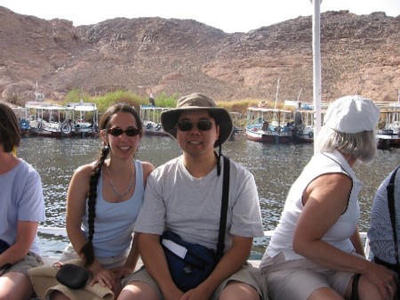 Sailing Lake Nasser, Egypt