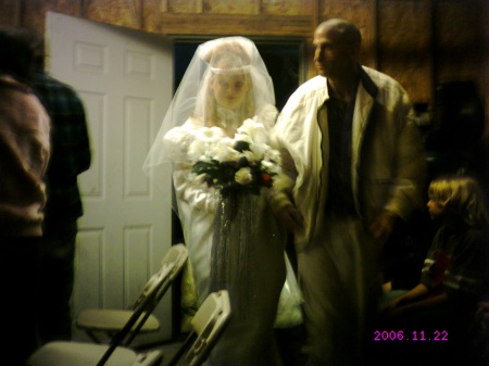 here is my wedding for you all to see