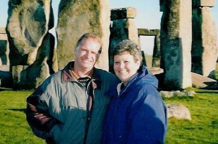 Debbie and Nigel at Stonehenge