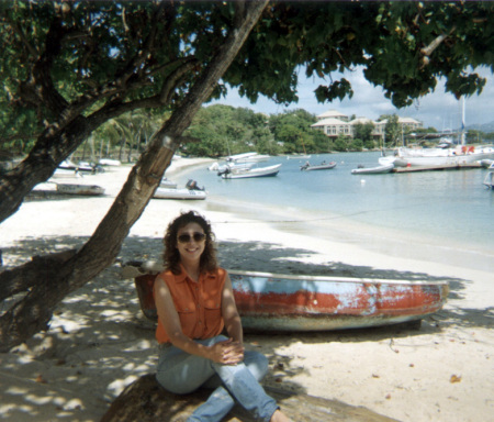 Lisa in the Virgin Islands