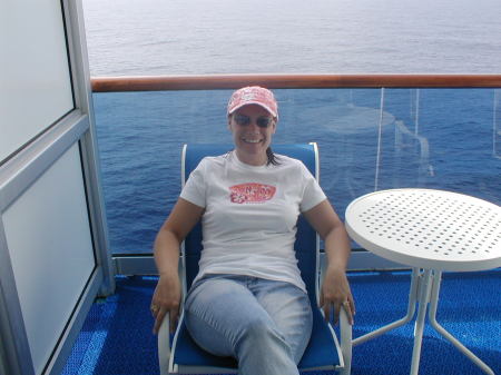 Relaxing on our Cruise Dec 06