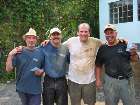 Hauling sand in Guatemala