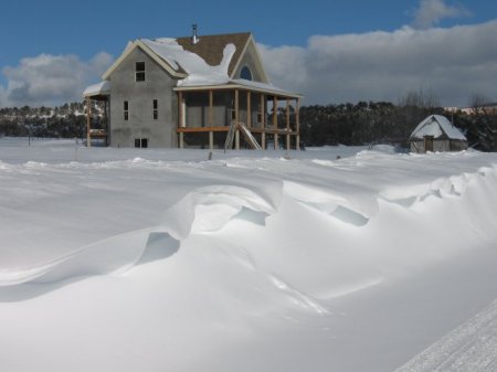 Cindy's House During Winter