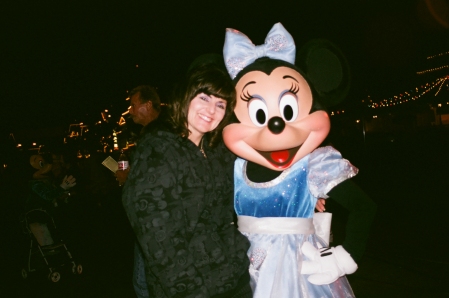 My wife Toni and Minnie