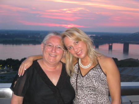 My Mom and I in Memphis