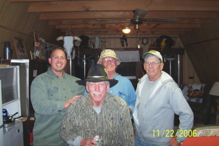 Derek TOM, Bill(uncles), and Jerry(dad)