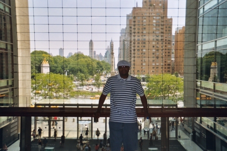 Me in NYC (Columbus Circle) '06