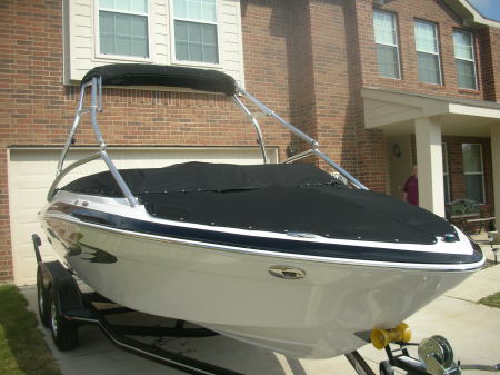 New boat coverd