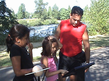 family at the park