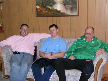 Me, My Dad and my brother Dave