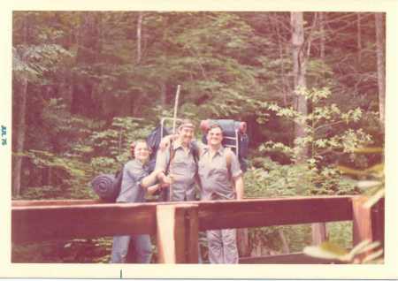 Hiking trip July 1975